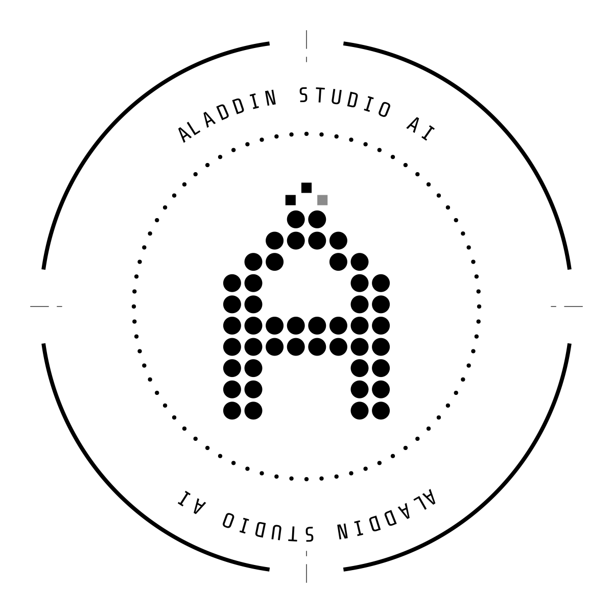HUD SEAL — BLACK